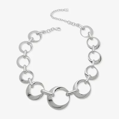 Worthington Womens 18 Inch Collar Necklace