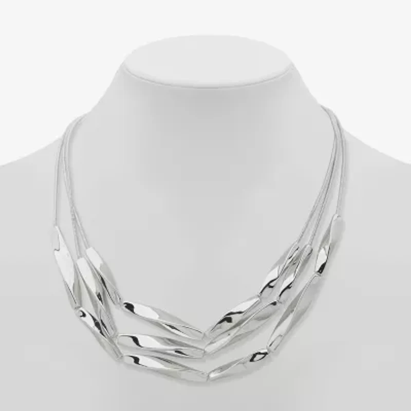 Worthington Womens 18 Inch Strand Necklace