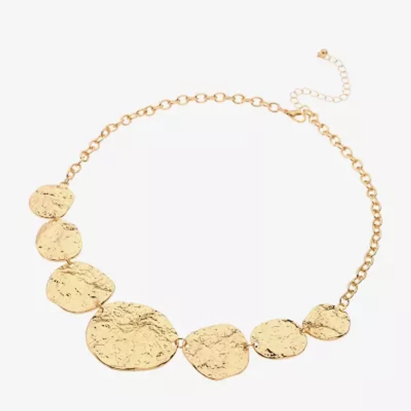 Bold Elements Womens 21 Inch Statement Necklace