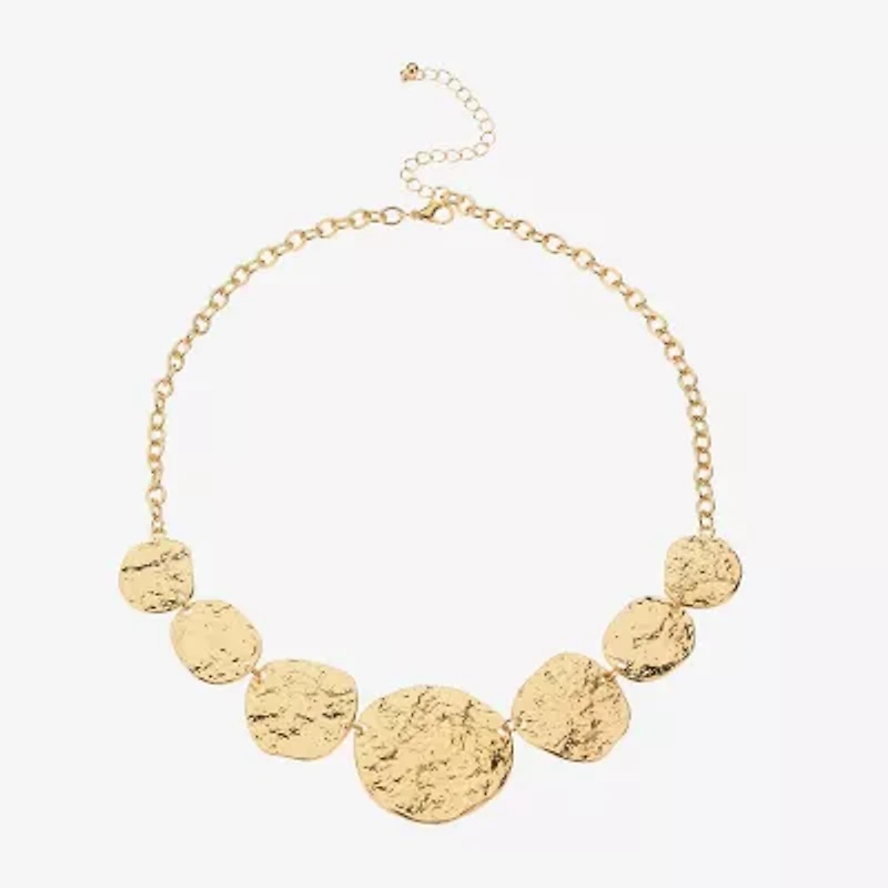 Bold Elements Womens 21 Inch Statement Necklace