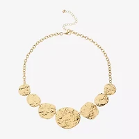 Bold Elements Womens 21 Inch Statement Necklace