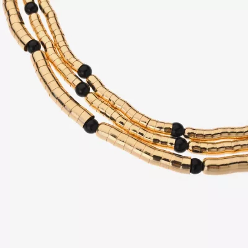 Bold Elements Womens 18 1/2 Inch Strand Necklace