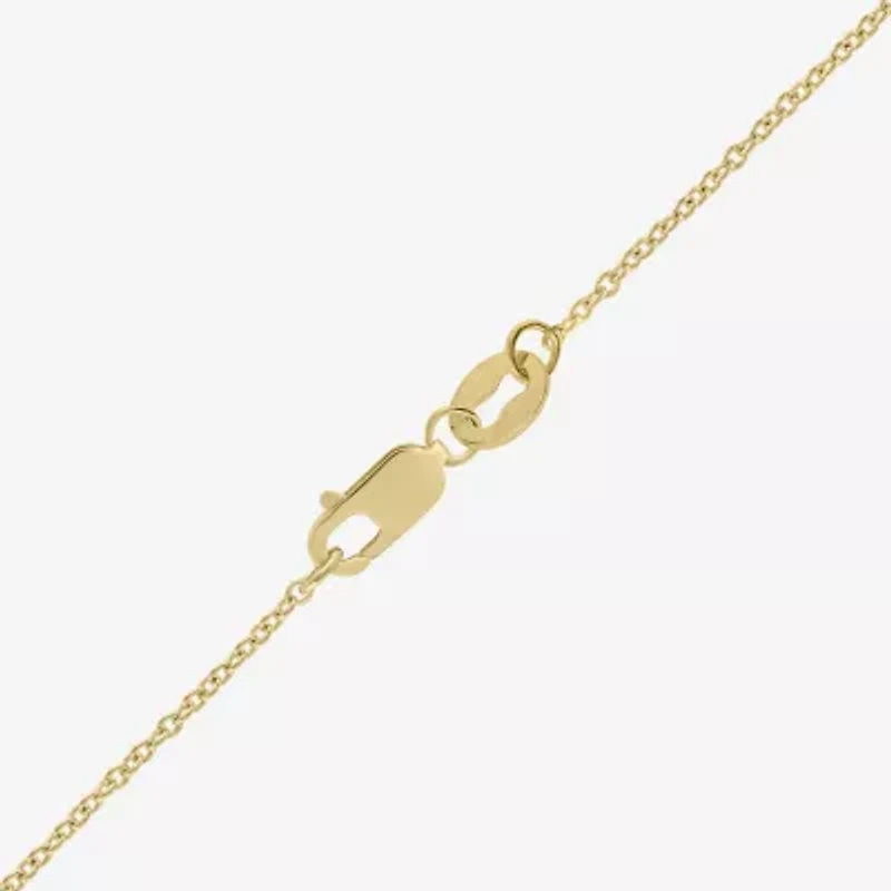 Limited Quantities! Womens 1/6 CT. T.W. Natural White Diamond 14K Gold Over Silver 18 Inch Pendant Necklace
