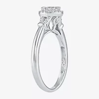 Limited Quantities! Womens 1/3 CT. T.W. Natural White Diamond 10K White Gold Engagement Ring