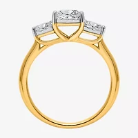 Love Lives Forever (I / Si2) Womens 2 CT. T.W. Lab Grown White Diamond 3-Stone Engagement Ring