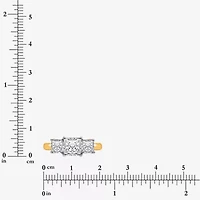 Love Lives Forever (I / Si2) Womens 2 CT. T.W. Lab Grown White Diamond 3-Stone Engagement Ring