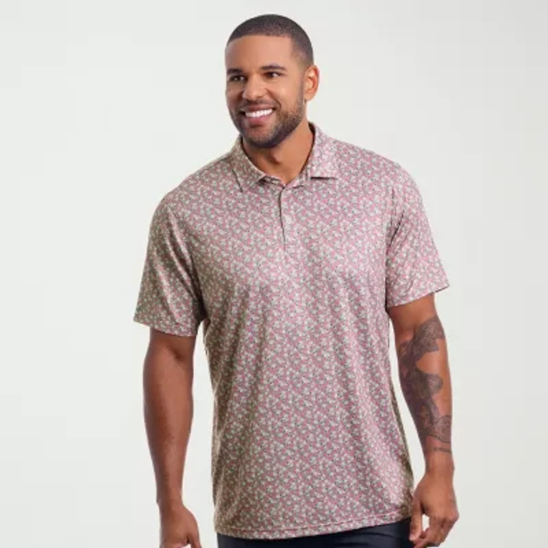 Antigua Spring 2026 Mens Short Sleeve Polo Shirt