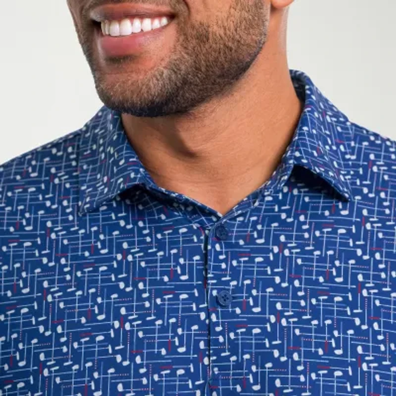 Antigua Spring 2026 Mens Short Sleeve Polo Shirt