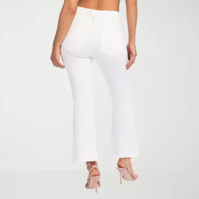 JS Jessica Simpson Womens High Rise Stretch Fabric Flare Leg Jean