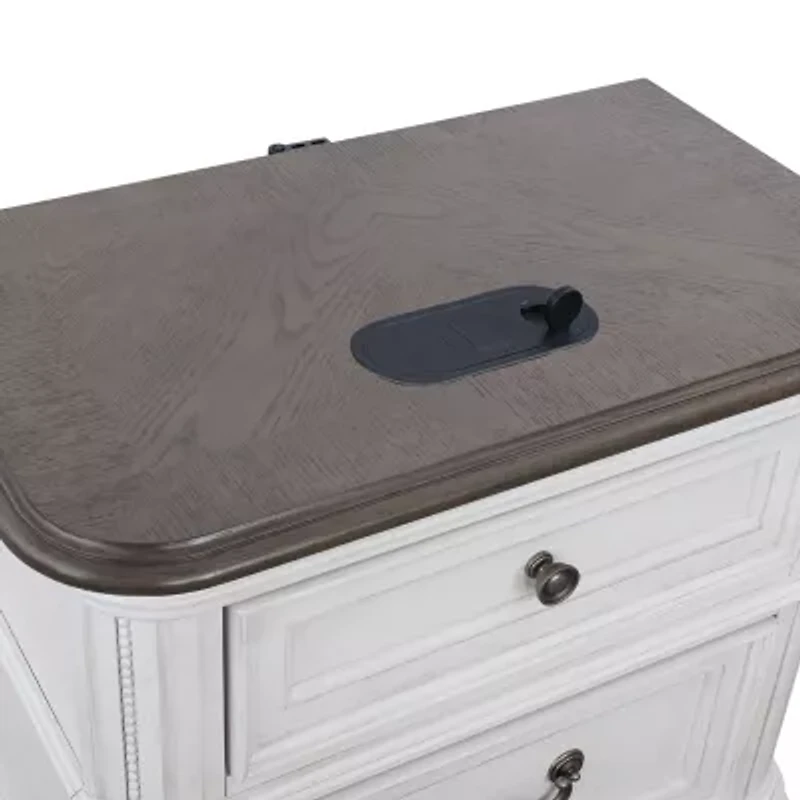 AVALON FURNITURE Lucia 2-Drawer Nightstand