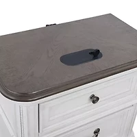 AVALON FURNITURE Lucia 2-Drawer Nightstand