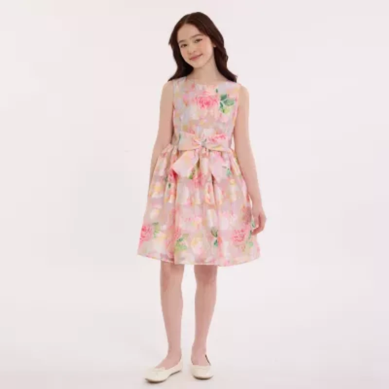 Bonnie Jean Little & Big Kid Girls Sleeveless Fit + Flare Dress