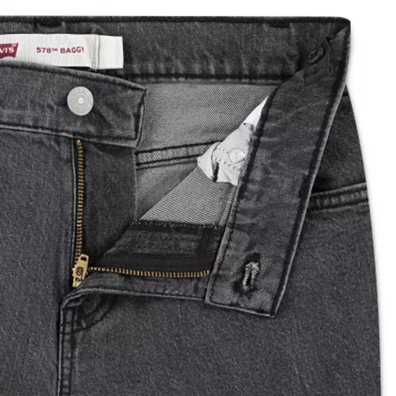 Levi's® Big Kid Boys Adjustable Waist 578™ Baggy Fit Straight Leg Jean