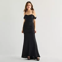 Emerald Sundae Womens Juniors Sleeveless Glitter Bodycon Dress