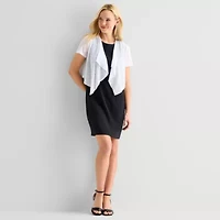 Perceptions Womens Short Sleeve Shrug