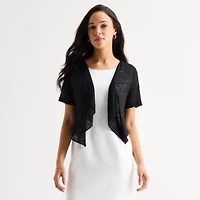 Perceptions Womens Short Sleeve Shrug