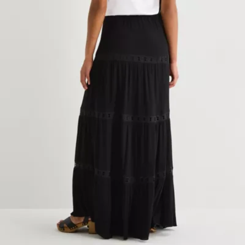 Forever 21 Womens Juniors Maxi Skirt