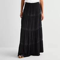 Forever 21 Womens Juniors Maxi Skirt