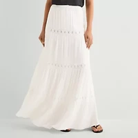 Forever 21 Womens Juniors Maxi Skirt