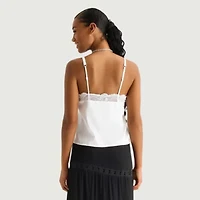 Forever 21 Womens Juniors Sweetheart Neck Sleeveless Camisole