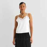 Forever 21 Womens Juniors Sweetheart Neck Sleeveless Camisole