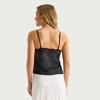 Forever 21 Womens Juniors Sweetheart Neck Sleeveless Camisole