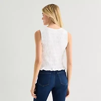 a.n.a Womens Crew Neck Sleeveless Tank Top