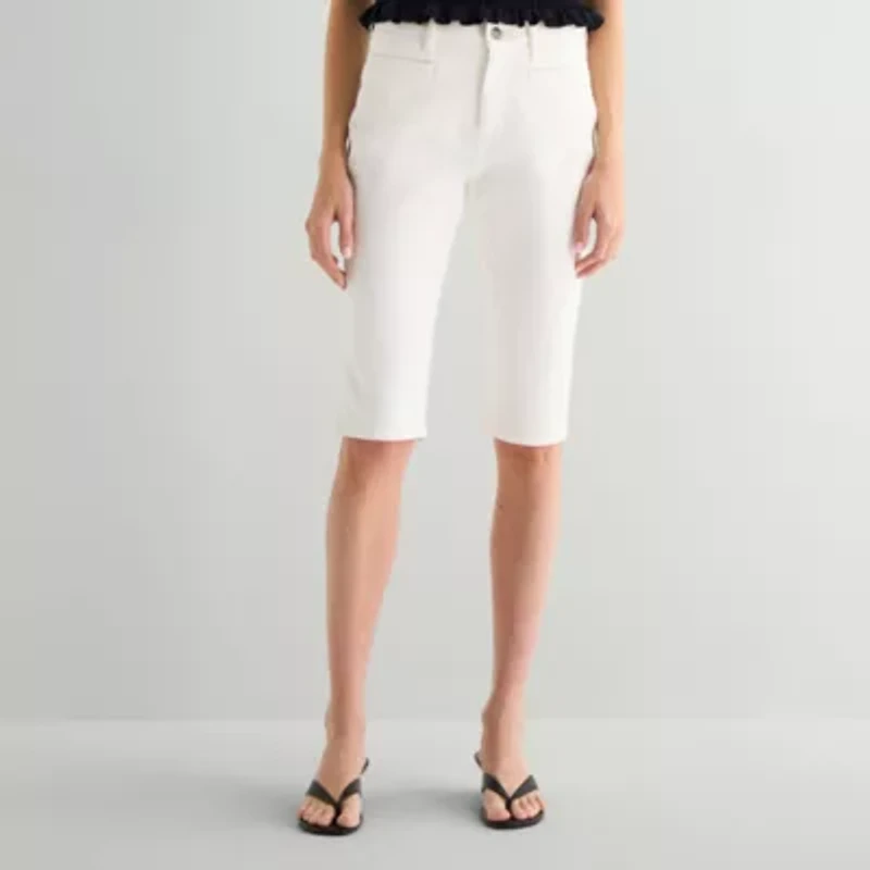 a.n.a Womens High Rise Cropped Jean