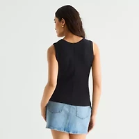a.n.a Womens V Neck Sleeveless Tank Top