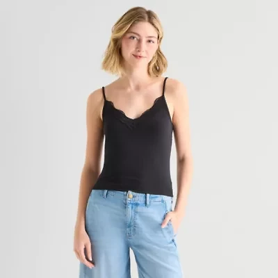 a.n.a Womens V Neck Sleeveless Tank Top