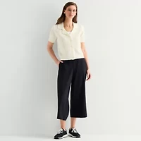 Stylus Womens Short Sleeve Polo Sweater