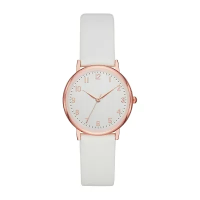 Womens White Strap Watch Fmdjo150
