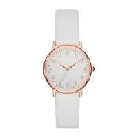 Womens White Strap Watch Fmdjo150