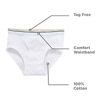 Stafford Low-Rise Mens 6 Pack Briefs 325616
