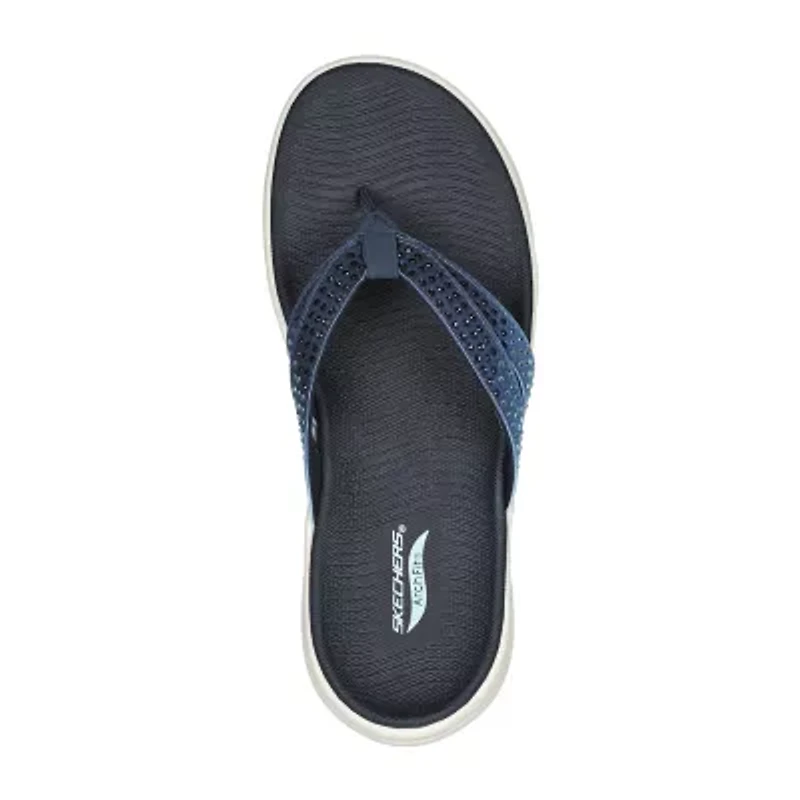 Skechers Womens Arch Fit Radiance Flip-Flops