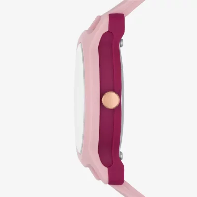 Skechers Womens Pink Strap Watch Sr6266