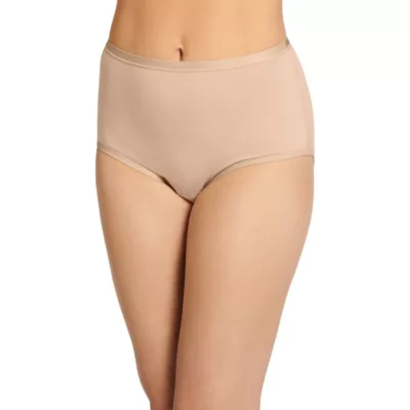 Jockey Womens Average + Full Figure Period Leak Resistant Brief Panty 2580