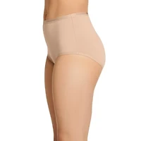Jockey Womens Average + Full Figure Period Leak Resistant Brief Panty 2580