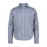 Van Heusen Boys Long Sleeve Cuffed Regular Fit Button-Down Shirt