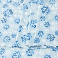 Linery Charming Winter Flannel Wrinkle Resistant Sheet Set