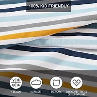 Eddie Bauer Vivid Stripe Sheet Set