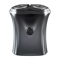 Travel Shaver With Dual Rotary Shaving Heads
