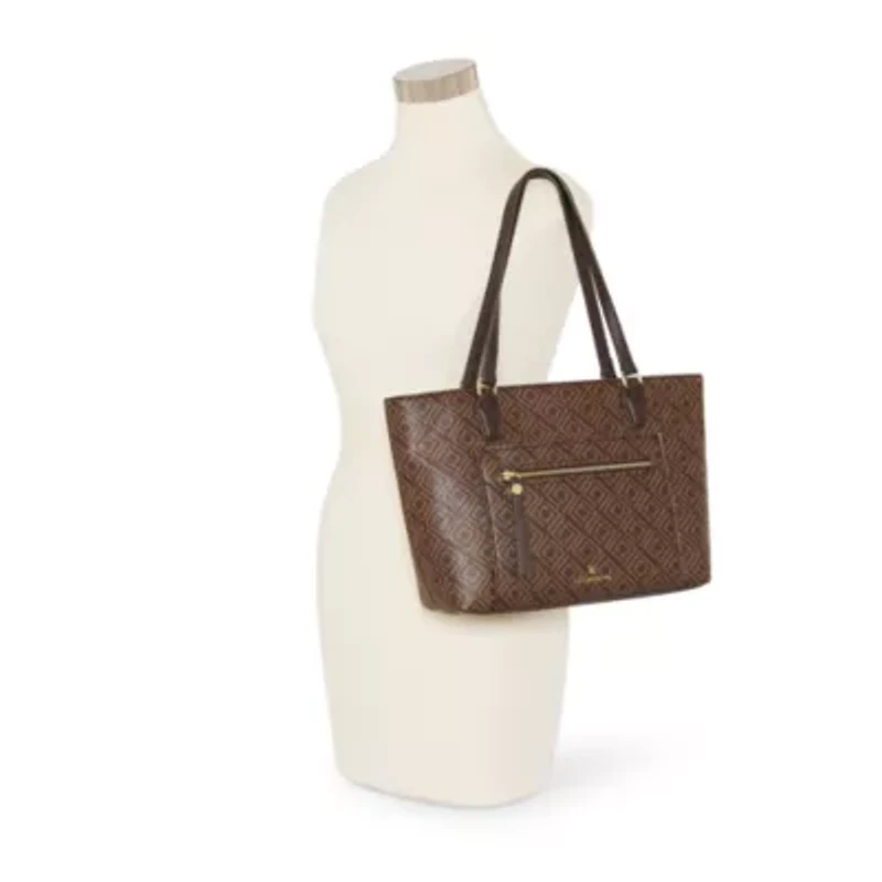 Liz Claiborne Jess Shopper Tote Bag
