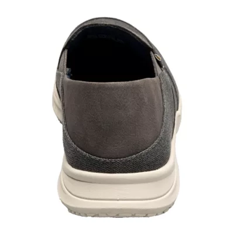 Nunn Bush Mens Conway Ez Canvas Slip-On Shoe