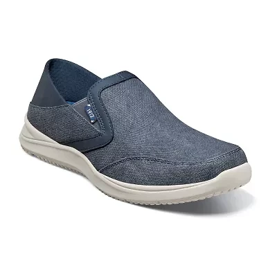 Nunn Bush Mens Conway Ez Canvas Slip-On Shoe