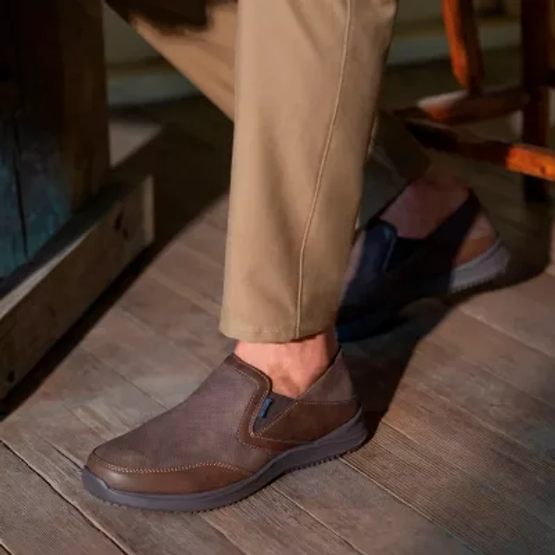 Nunn Bush Conway Mens Moc Closed Toe Slip-On Shoe