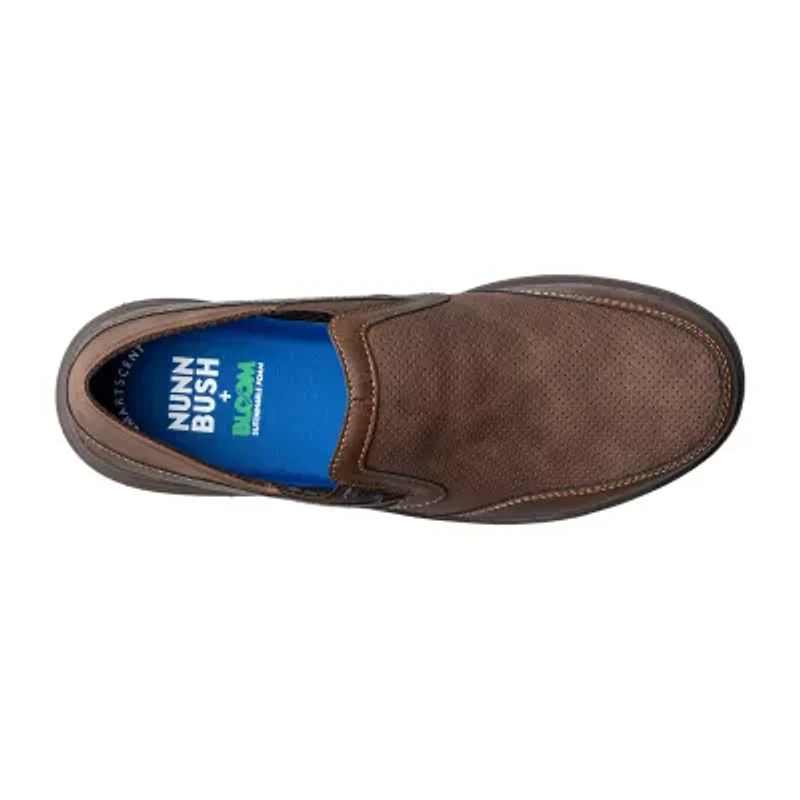 Nunn Bush Conway Mens Moc Closed Toe Slip-On Shoe
