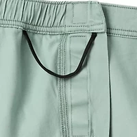 St. John's Bay Mens 10" Mid Rise Adaptive Stretch Fabric Easy-on + Easy-off Seated Wear Cargo Short