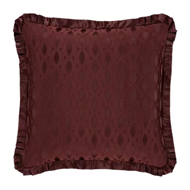 Queen Street Le Grande Maroon Euro Sham