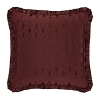 Queen Street Le Grande Maroon Euro Sham